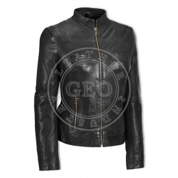 Best Seller Season 2016 High Quality Fashion Leather Jackets For Ladies
